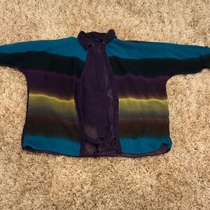 Lulumari Kids Jacket in Blue, Purple, and Yellow